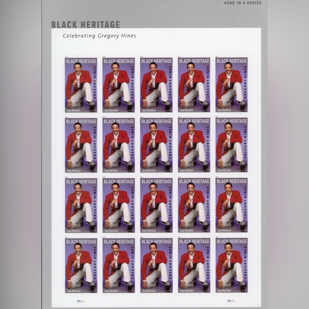 2019 Gregory Hines – Black Heritage Series